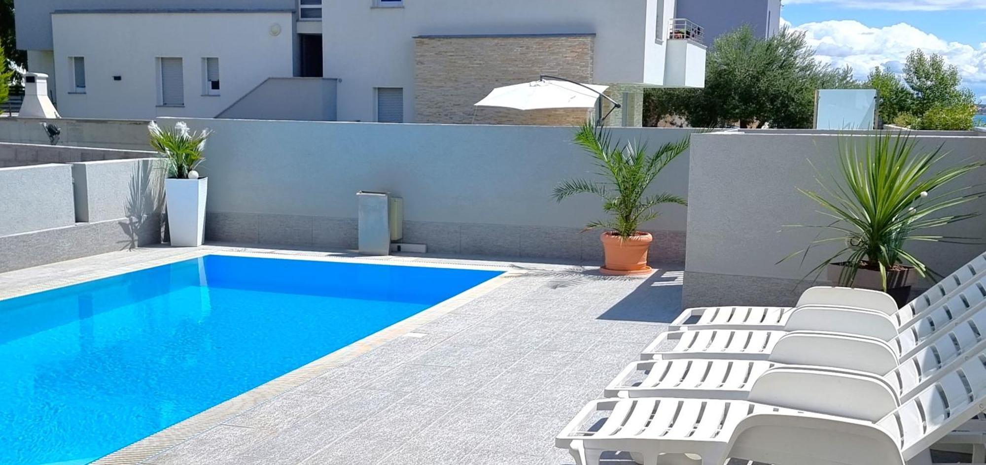 Apartments Le Mare - Pool, Sandstrand, Meerblick, W-Lan, Grill プリヴラカ エクステリア 写真